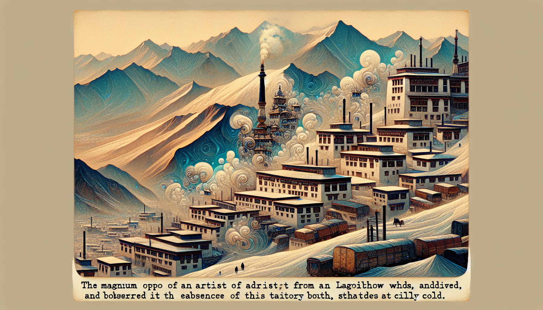 Masterwork by Tsering Dorjay